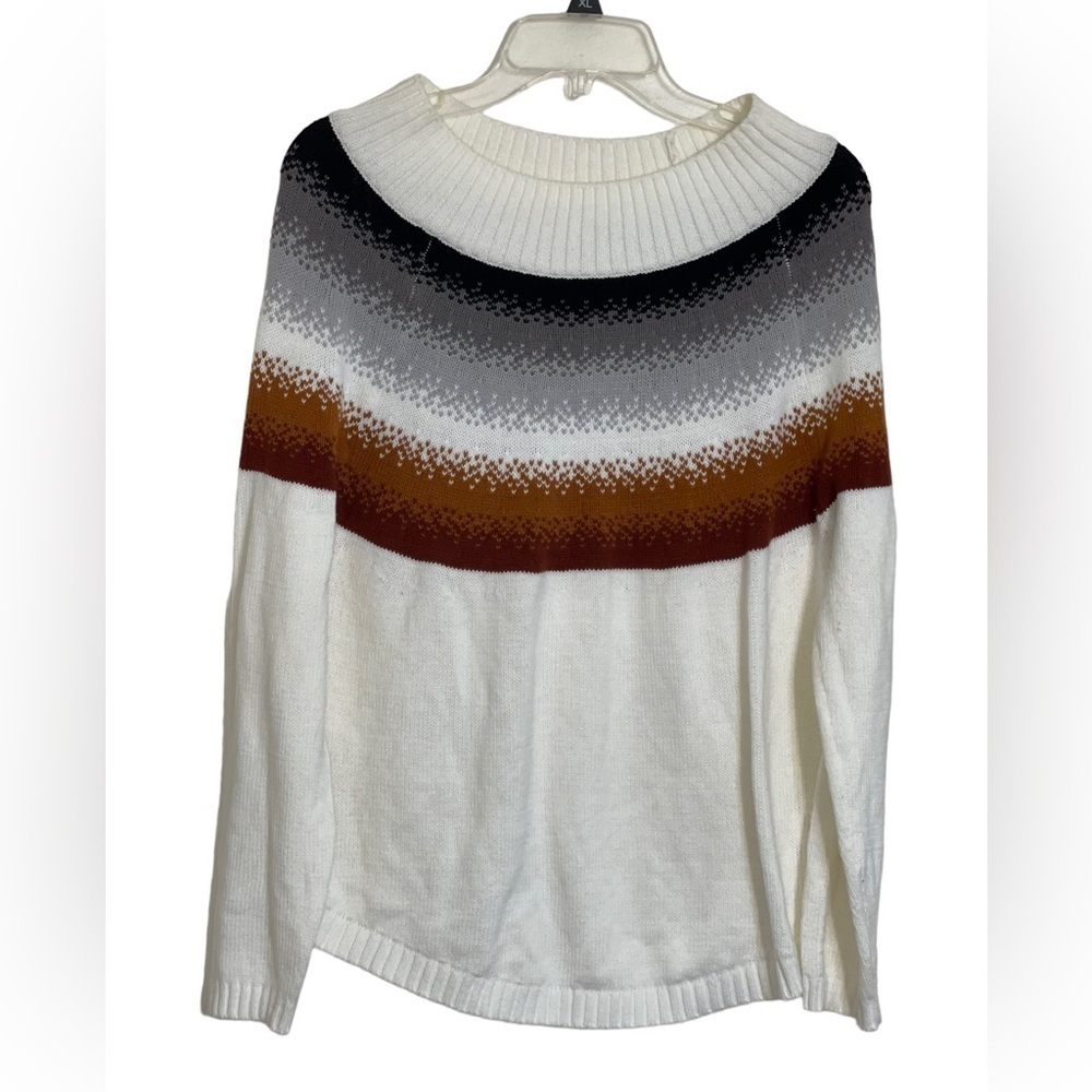 OVLA crew neck semi ombré pull over sweater. Size Med GUC - Picture 3 of 6